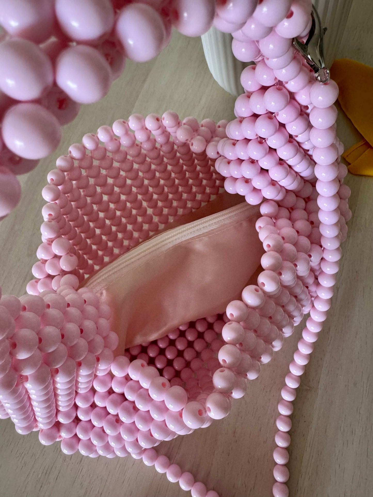 SAC PERLÉ ROSE