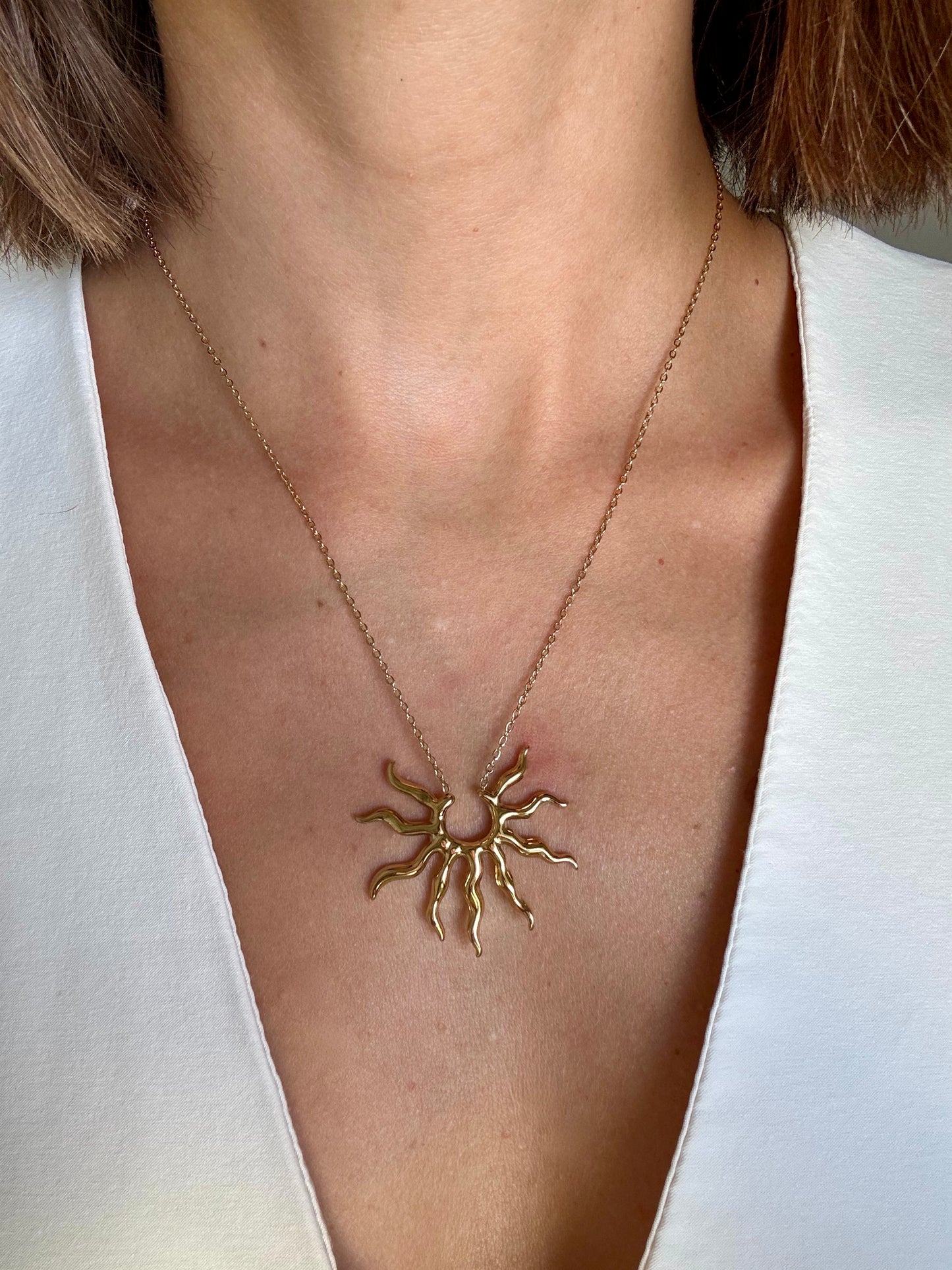 COLLIER SOLEIL BRÛLANT